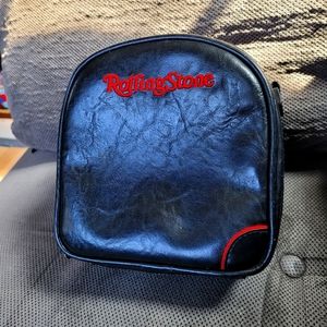 ⭐Rolling Stone Black Leather Carry Case⭐